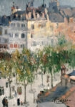 Πινακας σε καμβά PICASSO - BOULEVARD DE CLICHY