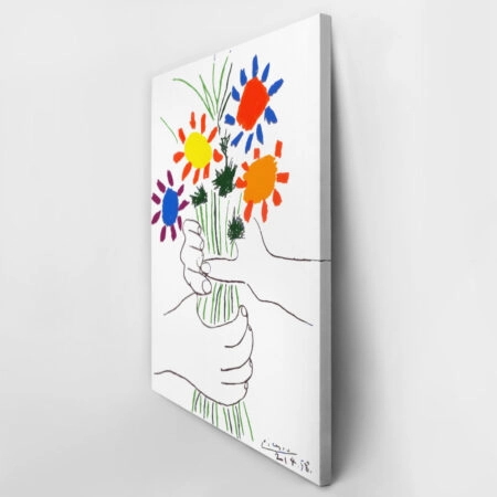 Πινακας σε καμβά PICASSO - BOUQUET OF PEACE - Pablo Picasso Sticky 5