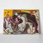 Πινακας σε καμβά PICASSO - BULLFIGHT 2