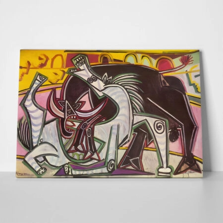 Πινακας σε καμβά PICASSO - BULLFIGHT 2