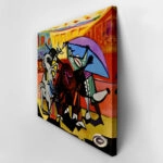 Πινακας σε καμβά PICASSO - BULLFIGHT 3