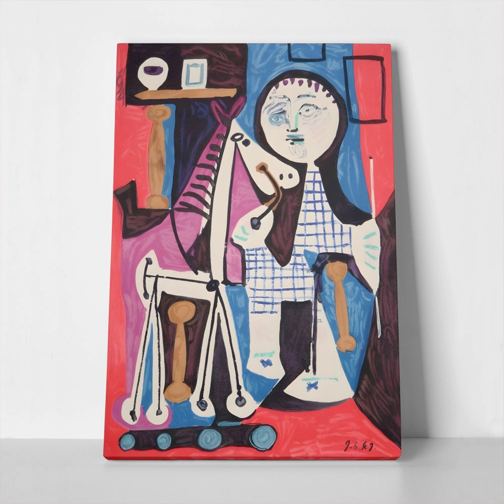 Πινακας σε καμβά PICASSO - CLAUDE AT TWO YEARS OLD