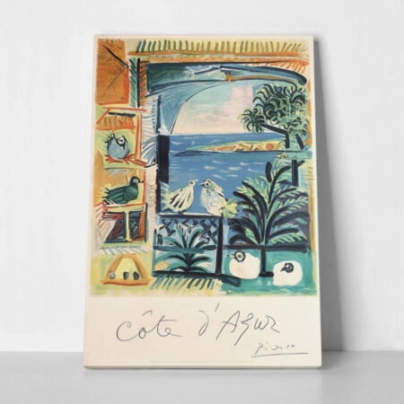 Πινακας σε καμβά PICASSO - COTE D'AZUR - Pablo Picasso
