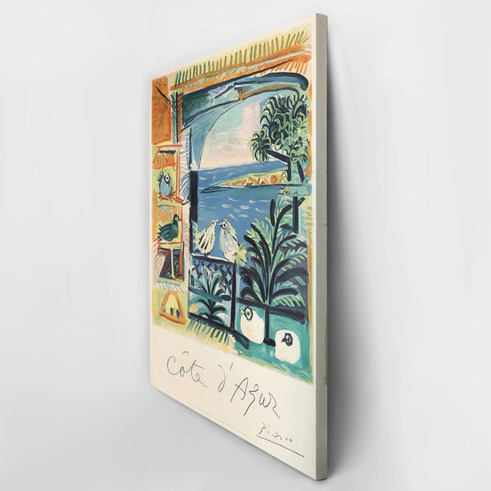 Πινακας σε καμβά PICASSO - COTE D'AZUR