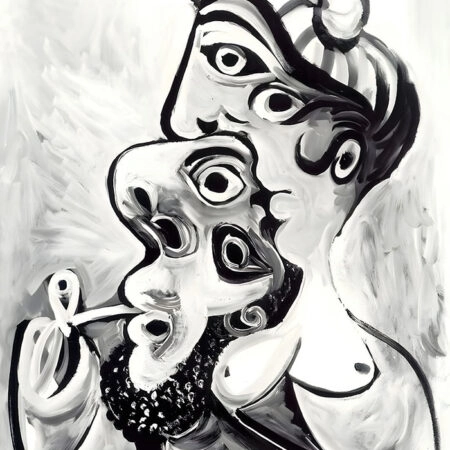 Πινακας σε καμβά PICASSO - COUPLE 1969 - Pablo Picasso Sticky 5