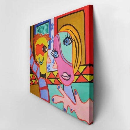 Πινακας σε καμβά PICASSO - COUPLE - Pablo Picasso Sticky 2