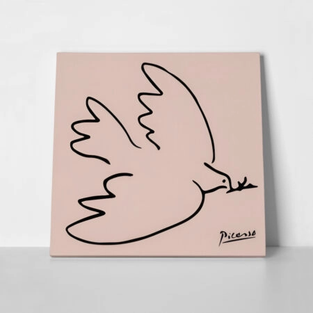 Πίνακας σε καμβά PICASSO - DOVE OF PEACE