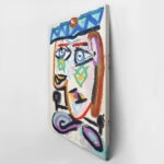 Πινακας σε καμβά PICASSO - FEMME AU BERET