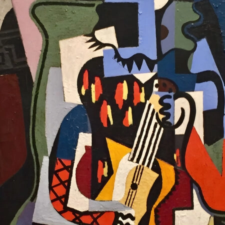 Πινακας σε καμβά PICASSO - HARLEQUIN MUSICIAN - Pablo Picasso Sticky 5