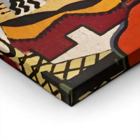Πινακας σε καμβά PICASSO - HARLEQUIN MUSICIAN - Pablo Picasso Sticky 1