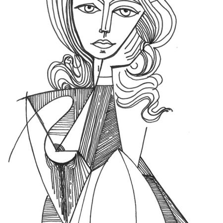 Πινακας σε καμβά PICASSO - JACQUELINE ROQUE - Pablo Picasso Sticky 5