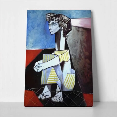 Πινακας σε καμβά PICASSO - JACQUELINE WITH CROSSED HANDS - Pablo Picasso