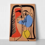 Πινακας σε καμβά PICASSO - JACQUELINE WITH STRAIGHT HAIR