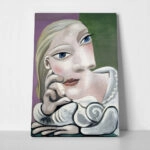 Πινακας σε καμβά PICASSO - MARIE THERESE LEANING