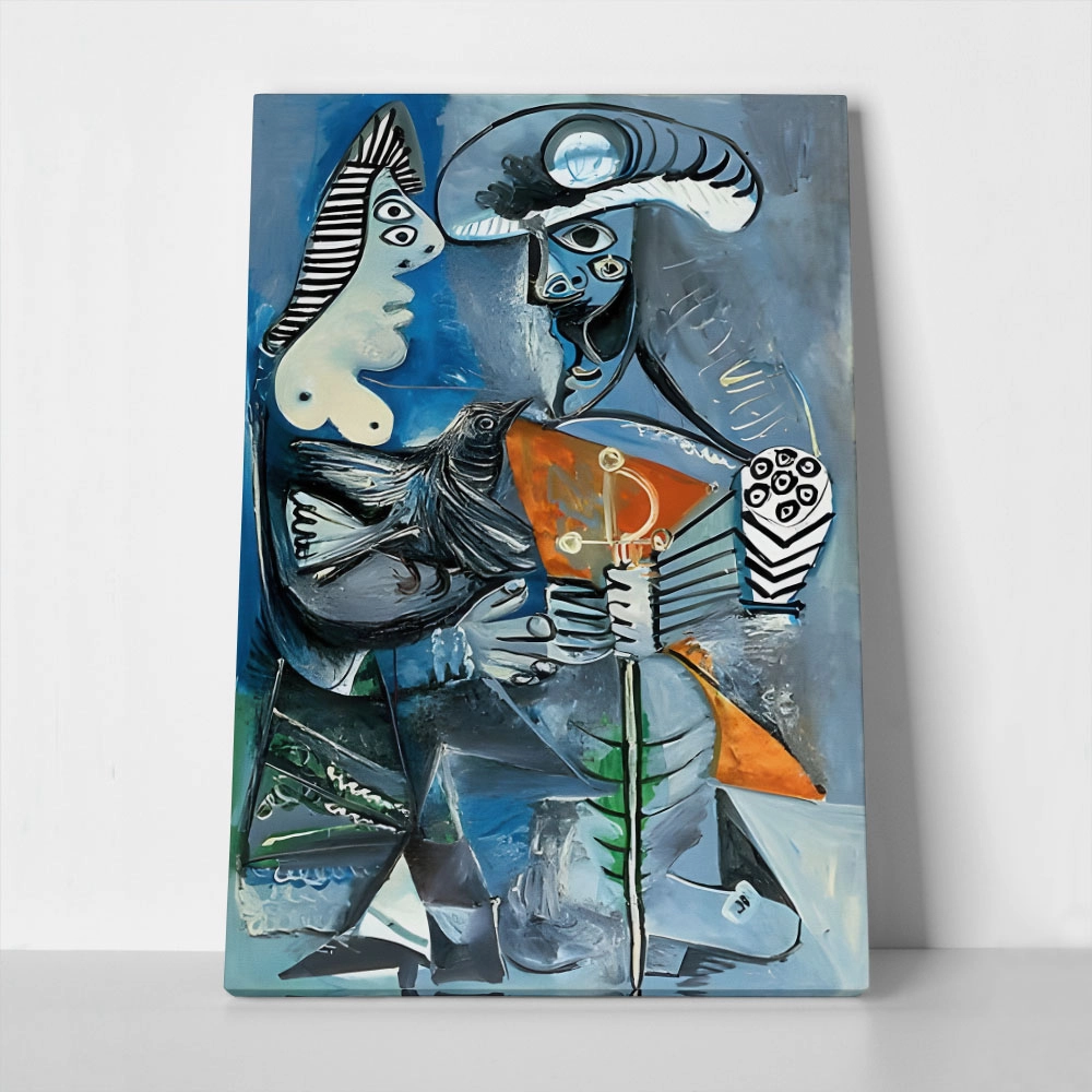 Πινακας σε καμβά PICASSO - MATADOR AND WIFE