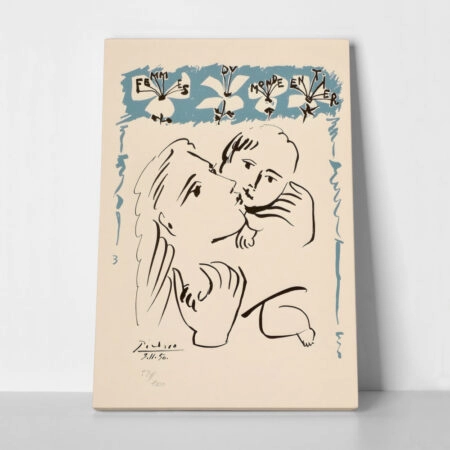 Πινακας σε καμβά PICASSO - MATERNAL LOVE