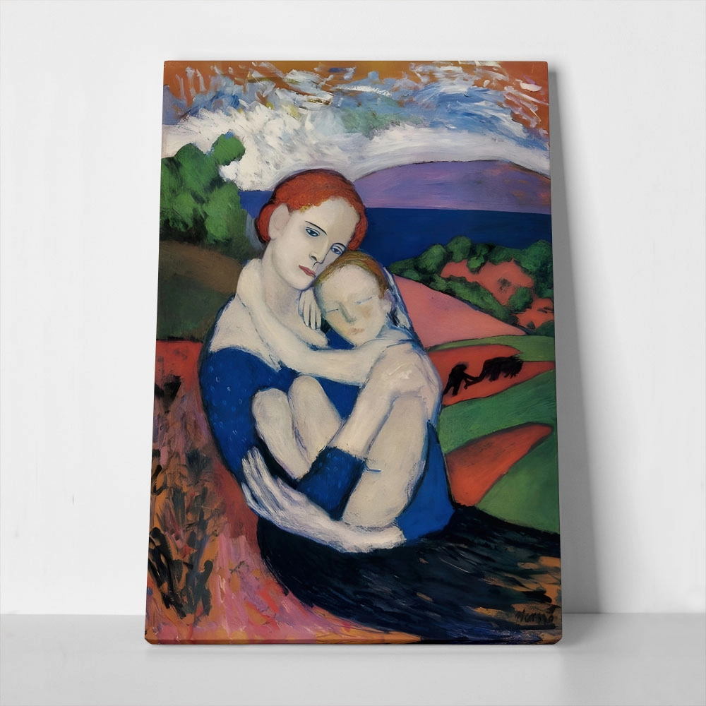 Πινακας σε καμβά PICASSO - MOTHERHOOD