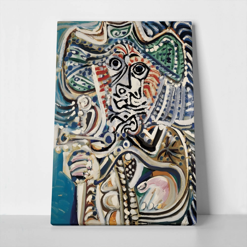 Πινακας σε καμβά PICASSO - MUSKETEER WITH SWORD