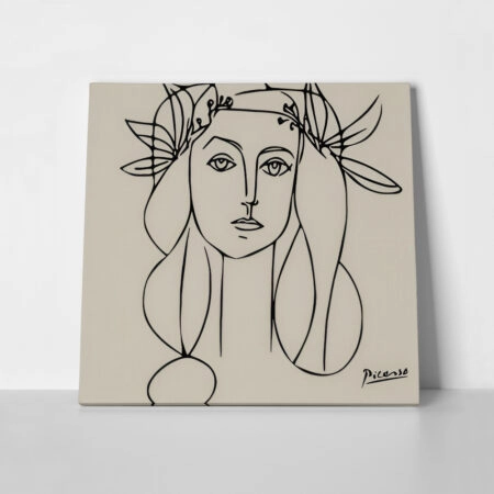Πίνακας σε καμβά PICASSO - PORTRAIT OF FRANCOISE
