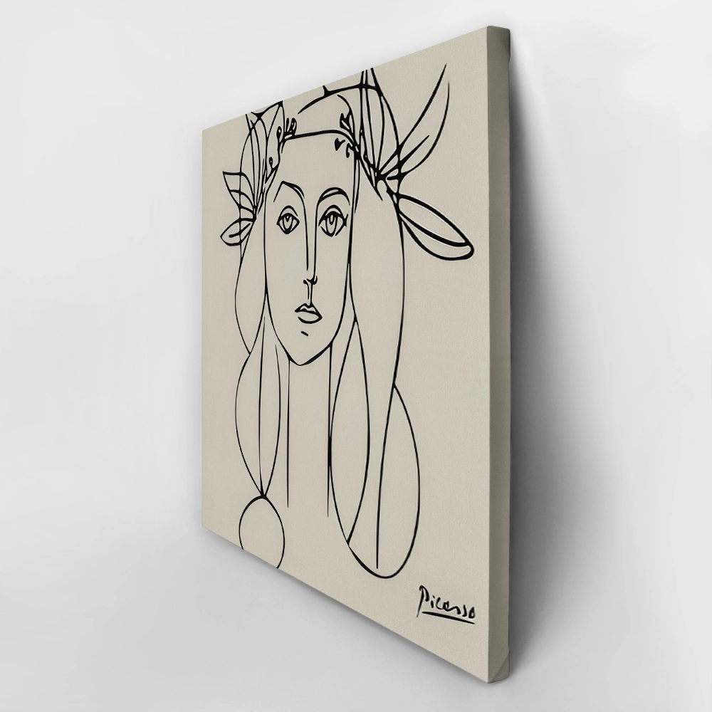 Πίνακας σε καμβά PICASSO - PORTRAIT OF FRANCOISE