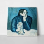 Πίνακας σε καμβά PICASSO - PORTRAIT OF JAIME SABARTES