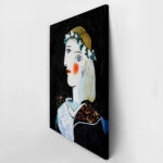 Πινακας σε καμβά PICASSO - PORTRAIT OF MARIE THERESE WALTER WITH GARLAND