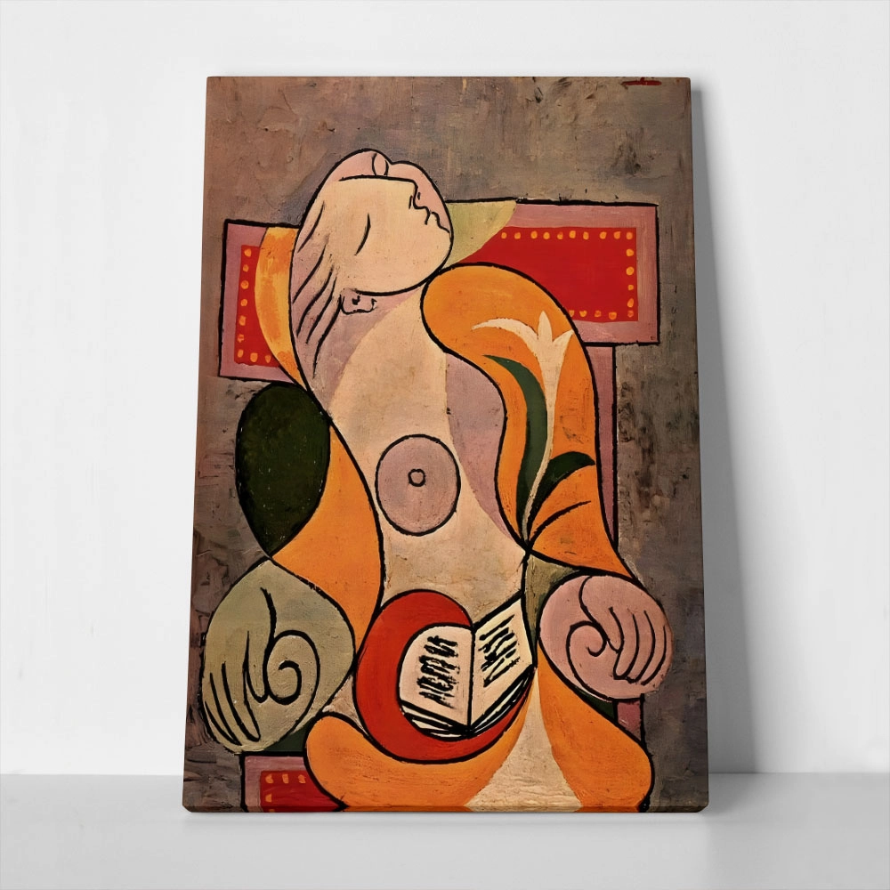 Πινακας σε καμβά PICASSO - READING
