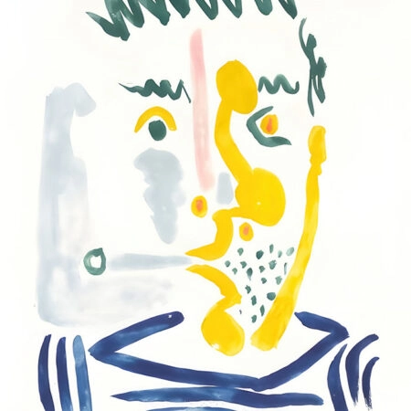 Πινακας σε καμβά PICASSO - SMOKER - Pablo Picasso Sticky 5