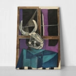 Πινακας σε καμβά PICASSO - STILL LIFE WITH BULL'S SKULL
