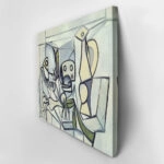Πινακας σε καμβά PICASSO - STILL LIFE WITH SKULL LEEKS AND PITCHER