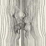 Πίνακας σε καμβά PICASSO - THE KISS LINEART SQUARE