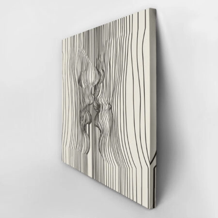 Πίνακας σε καμβά PICASSO - THE KISS LINEART SQUARE - Pablo Picasso Sticky 6