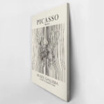 Πινακας σε καμβά PICASSO - THE KISS LINEART