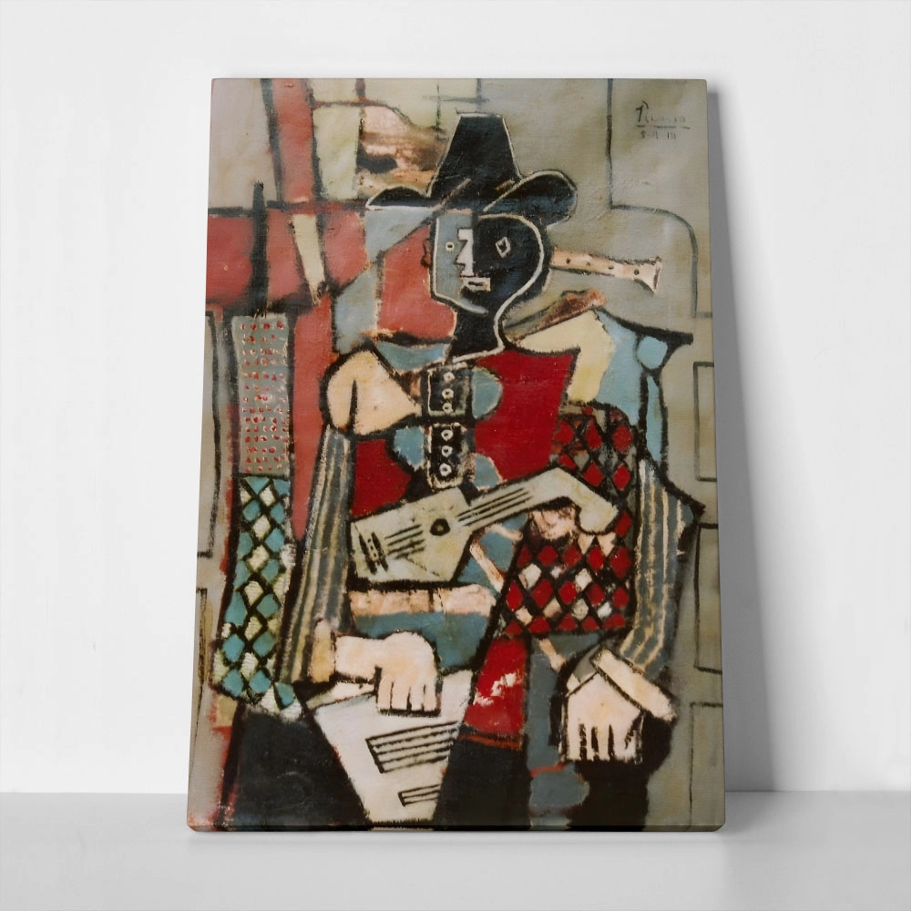 Πινακας σε καμβά PICASSO - THE MUSICIAN