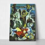 Πινακας σε καμβά PICASSO - THE RAPE OF THE SABINE WOMEN