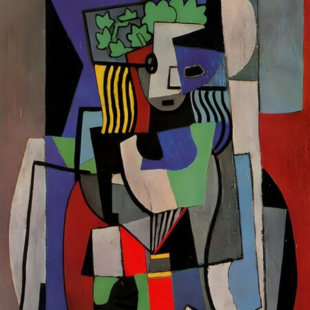 Πινακας σε καμβά PICASSO - THE STUDENT - Pablo Picasso Sticky 5