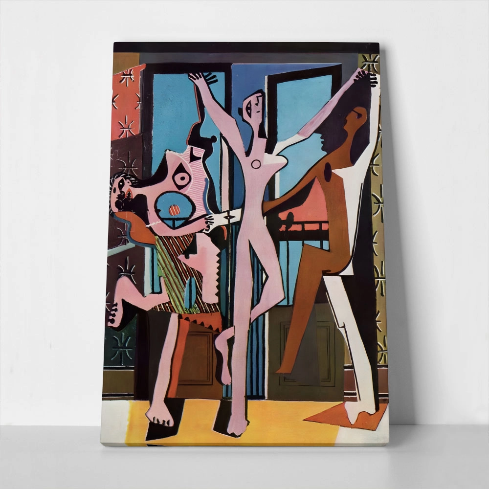 Πινακας σε καμβά PICASSO - THE THREE DANCERS
