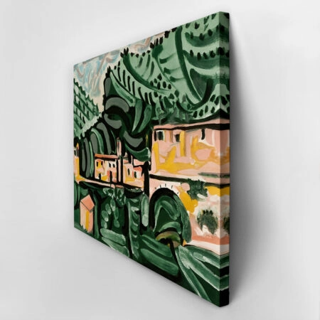 Πινακας σε καμβά PICASSO - THE VILLAGE OF VAUNENARGUES - Pablo Picasso Sticky 2