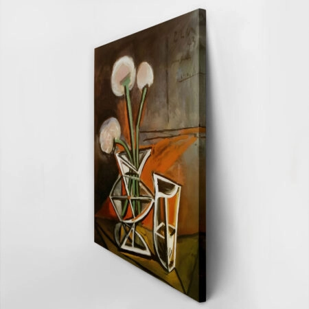 Πινακας σε καμβά PICASSO - VASE WITH FLOWERS - Pablo Picasso Sticky 2