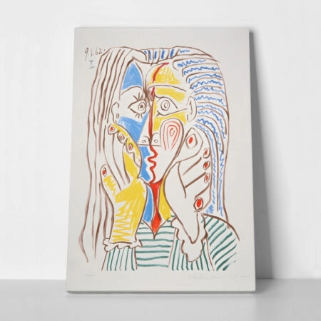 Πινακας σε καμβά PICASSO - VISAGE 1962 - Pablo Picasso
