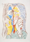 Πινακας σε καμβά PICASSO - VISAGE 1962