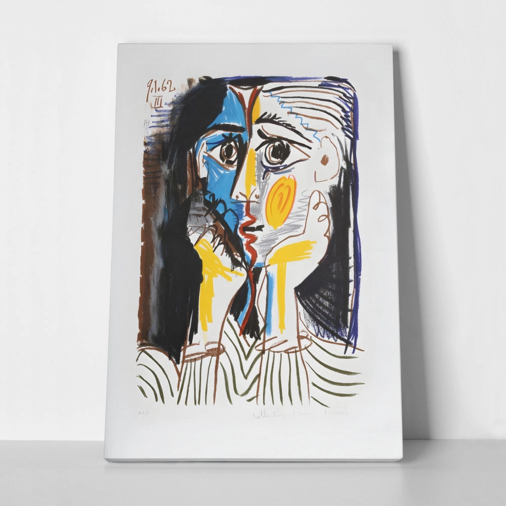 Πινακας σε καμβά PICASSO - VISAGE LITHOGRAPH