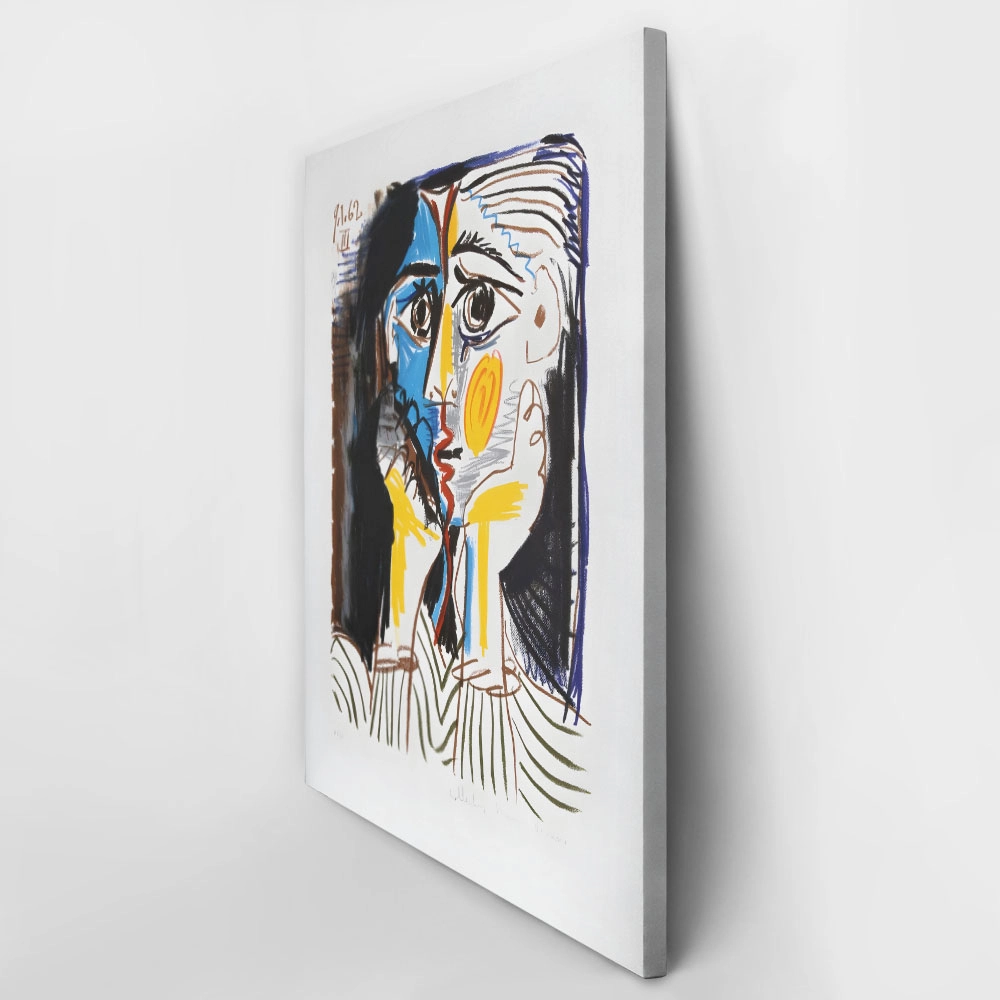 Πινακας σε καμβά PICASSO - VISAGE LITHOGRAPH