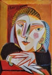Πινακας σε καμβά PICASSO - WOMAN BY THE WINDOW