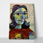 Πινακας σε καμβά PICASSO - WOMAN'S HEAD