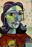 Πινακας σε καμβά PICASSO - WOMAN'S HEAD