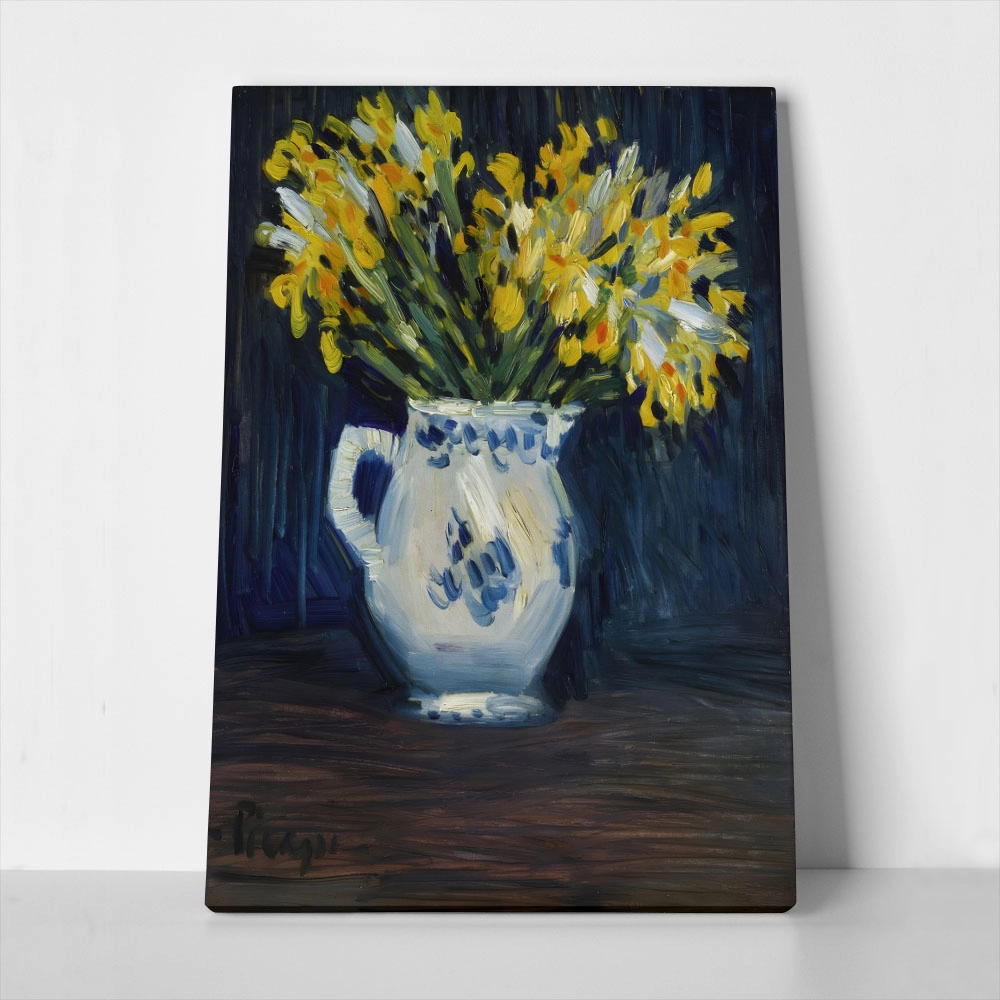 Πινακας σε καμβά PICASSO - YELLOW IRISES