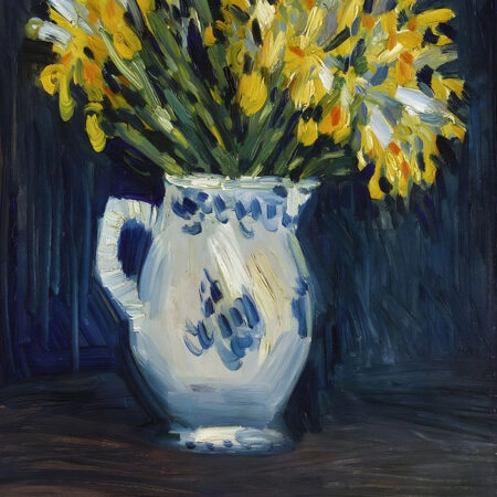 Πινακας σε καμβά PICASSO - YELLOW IRISES - Pablo Picasso Sticky 5