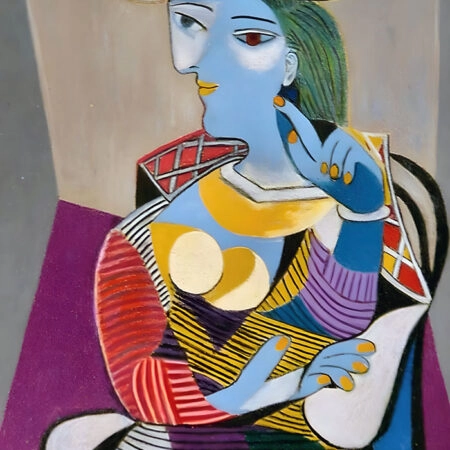 Πινακας σε καμβά PICASSO – PORTRAIT OF MARIE THERESE 1937 - Pablo Picasso Sticky 5