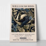 Πινακας σε καμβά WILLIAM MORRIS - BADGER
